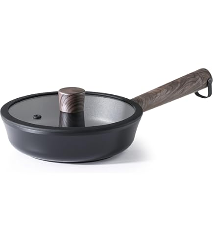 Amazon | スピニー／IH26cmフライパン ガラス蓋付（IH&ガス両用